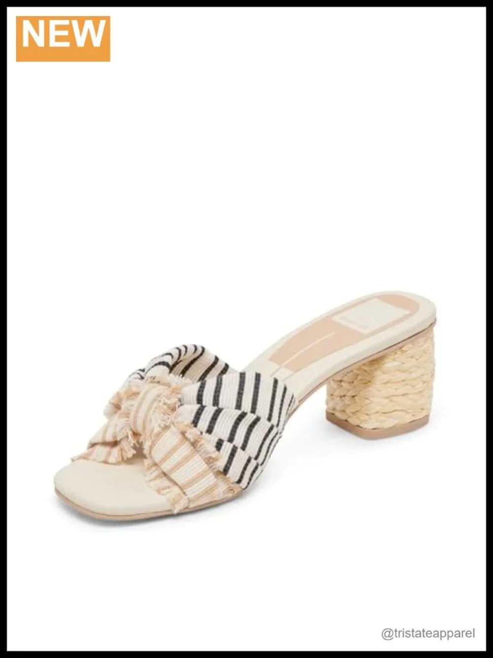 Dolce Vita Women's Izra Slide Sandal Block Heel Slip-On Ankle Strap